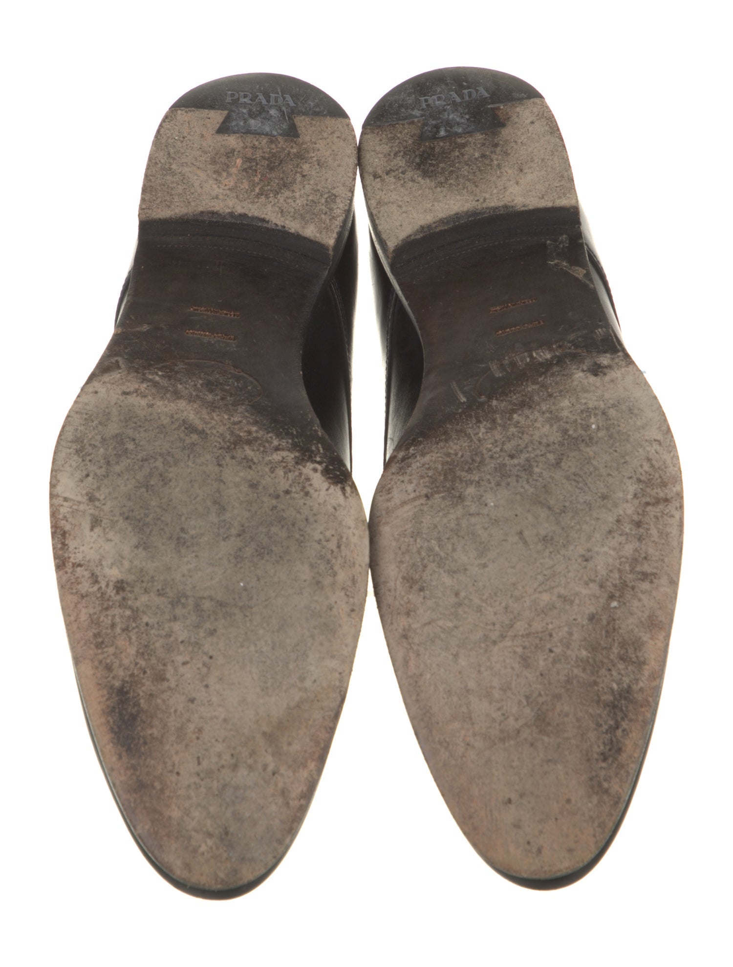 Prada Leather Derby Shoes